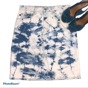 Vintage polo Ralph Lauren acid washer Jean skirt